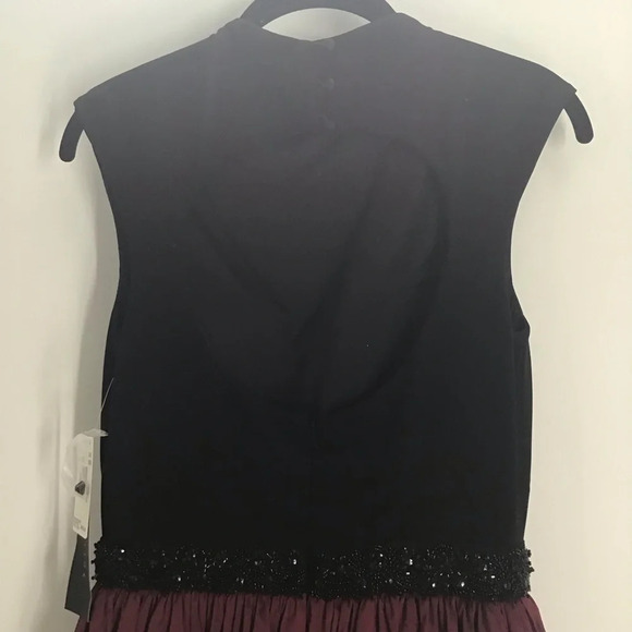 Aidan Mattox Embillished Jersey Taffeta Ballgown Holiday Party NWT Size 6 - Picture 9 of 16